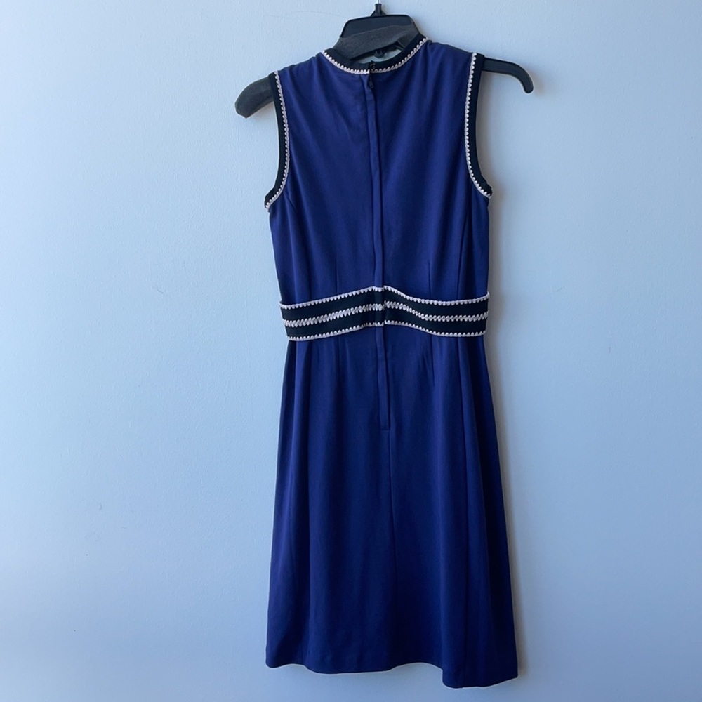 Navy Lilly Pulitzer Fannie Stitch Sheath Dress EUC - Picture 6 of 7